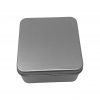 Tin Square Container – Lifted Lid