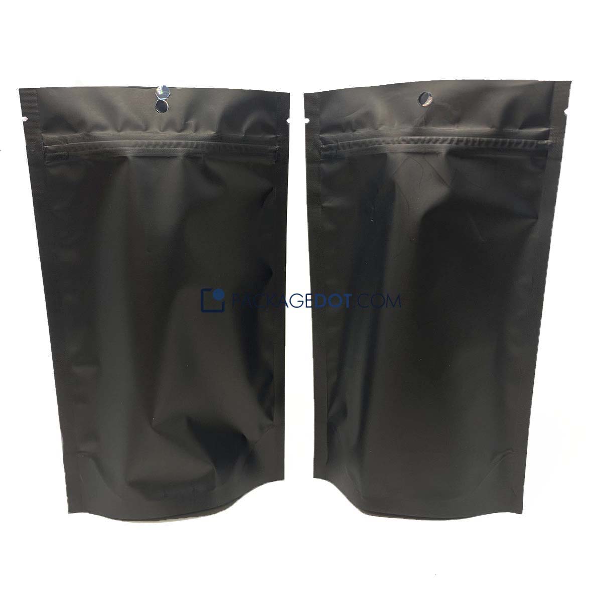 Mylar Bags – Matte Black (3 x 4.5